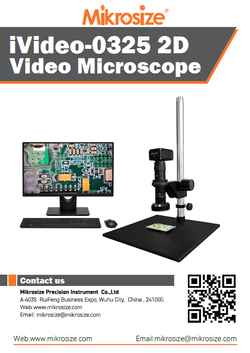 iVideo-0325 2D Video Microscope