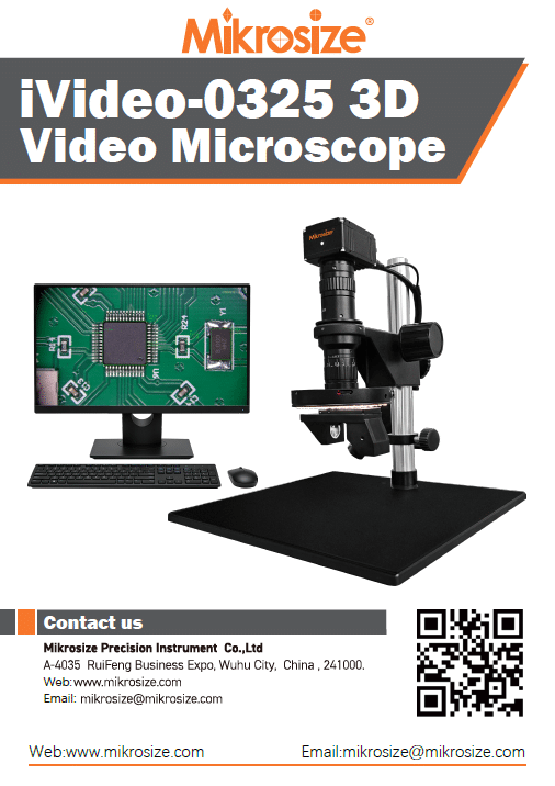 iVideo-0325 3D Video Microscope