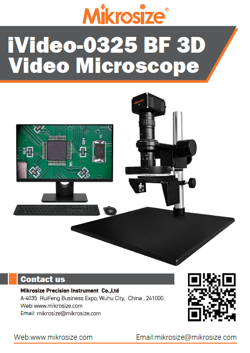 iVideo-0325 BF 3D Video Microscope