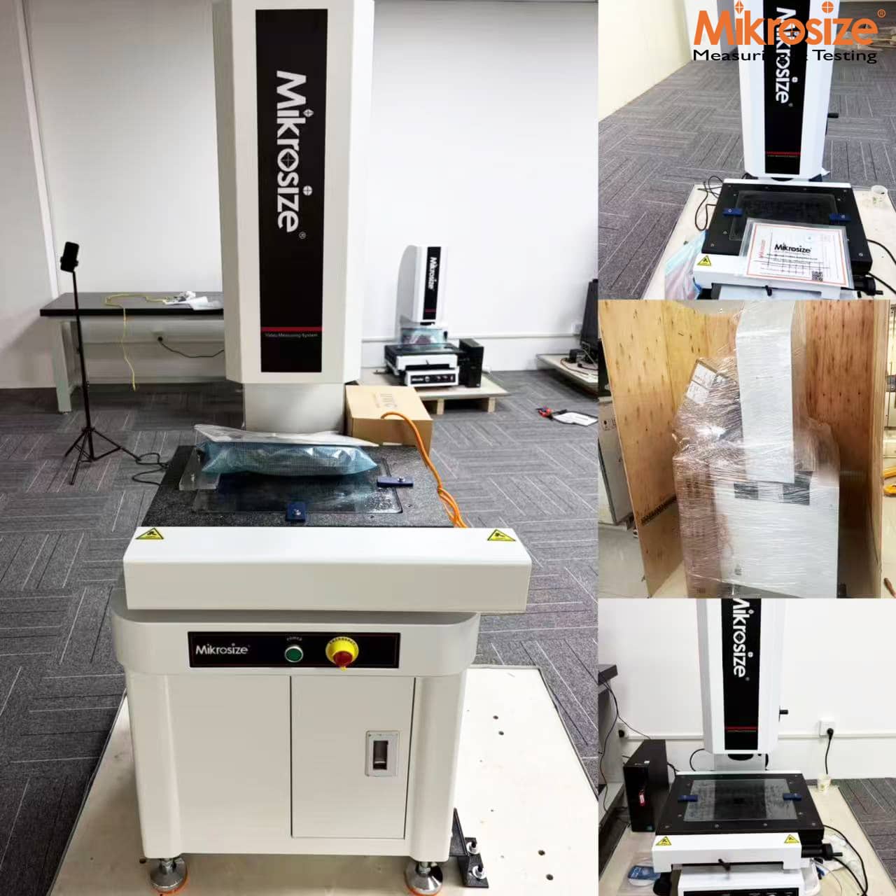 Another order from the Thai distributor! Our Video Measuring Machine is super hot – shipping fast for early delivery.
