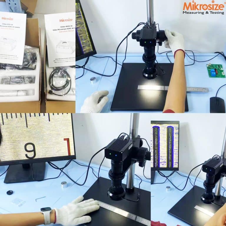 Korean microscope packaging