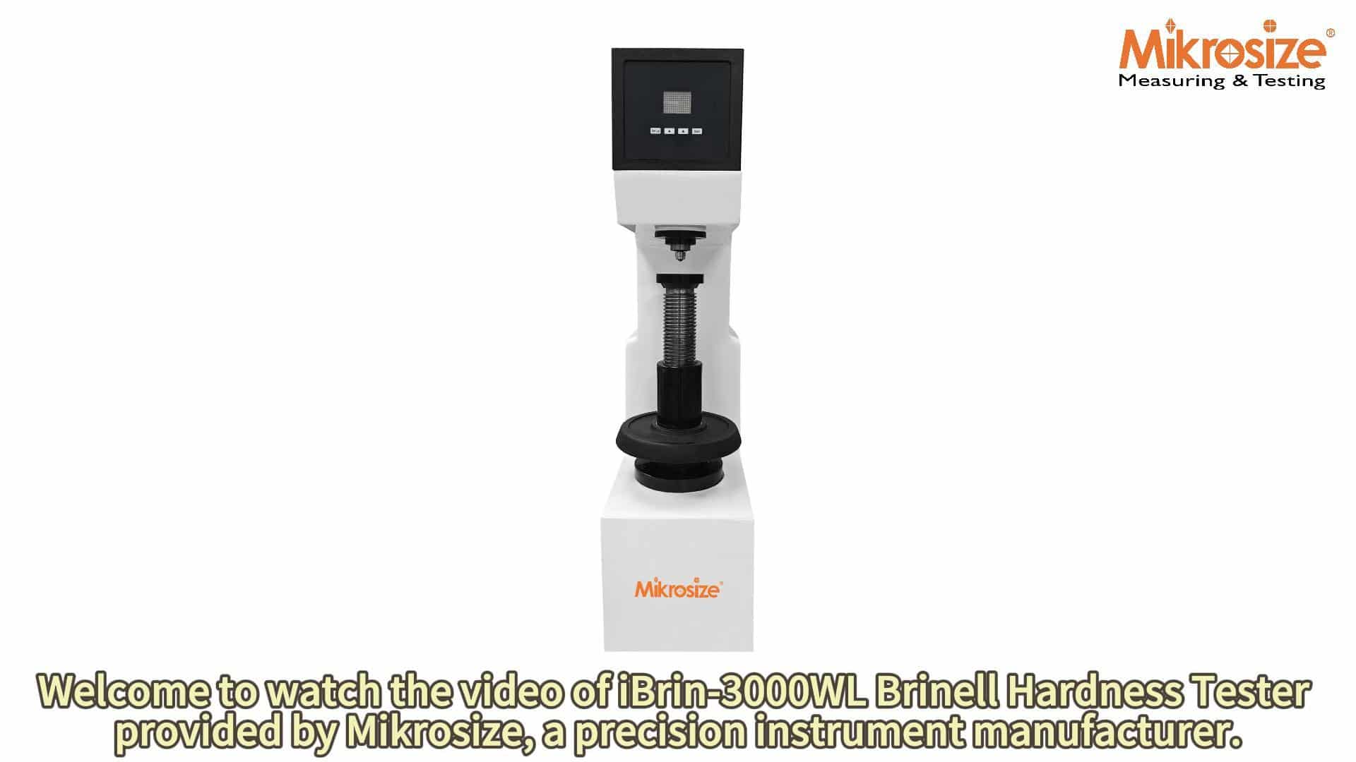 iBrin-3000WL Brinell Hardness Tester