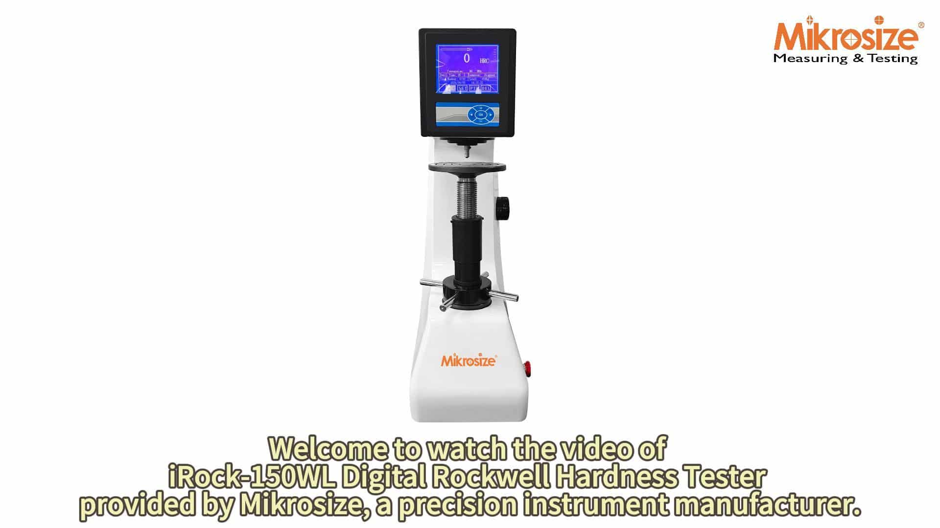 iRock-150WL Digital Rockwell Hardness Tester