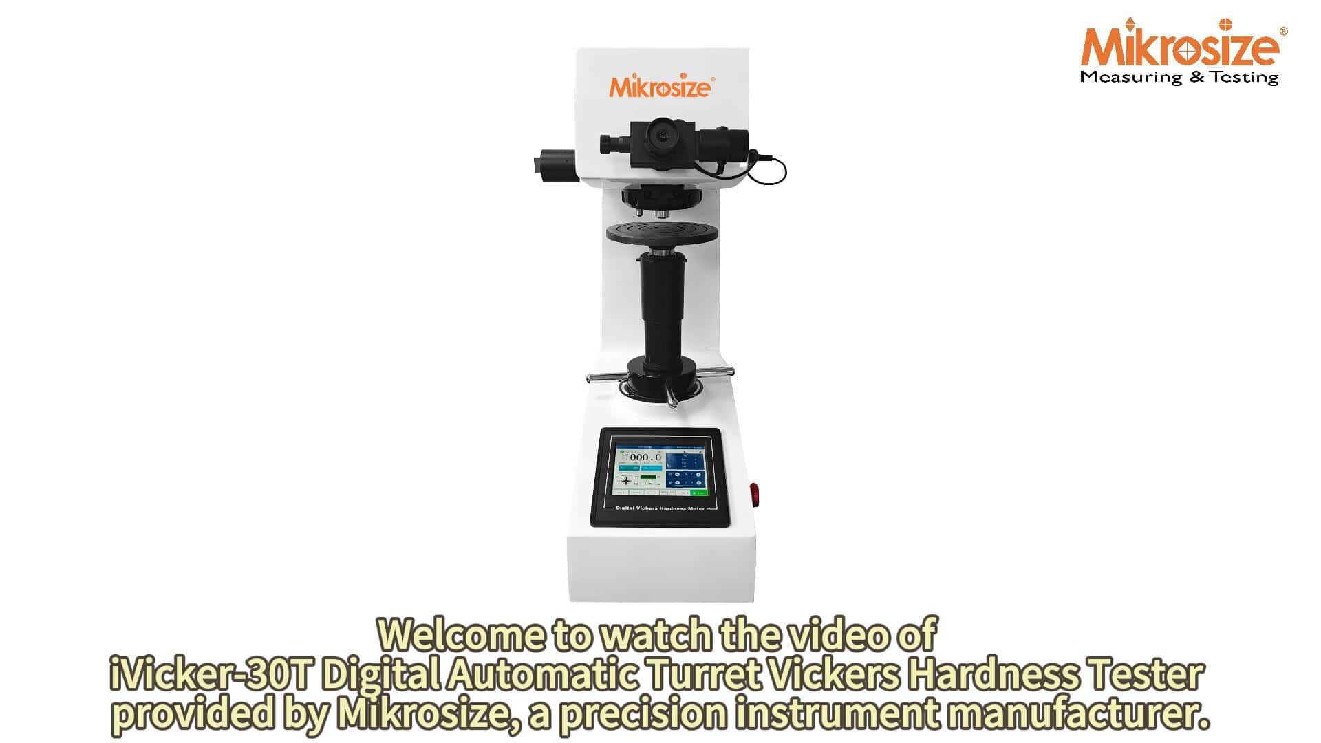 iVicker-30T Digital Automatic Turret Vickers Hardness Tester