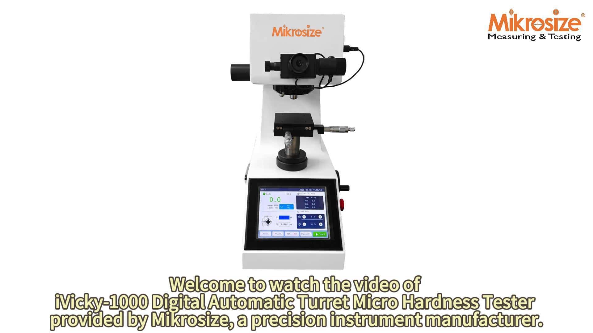 iVicky-1000 Digital Automatic Turret Micro Hardness Tester