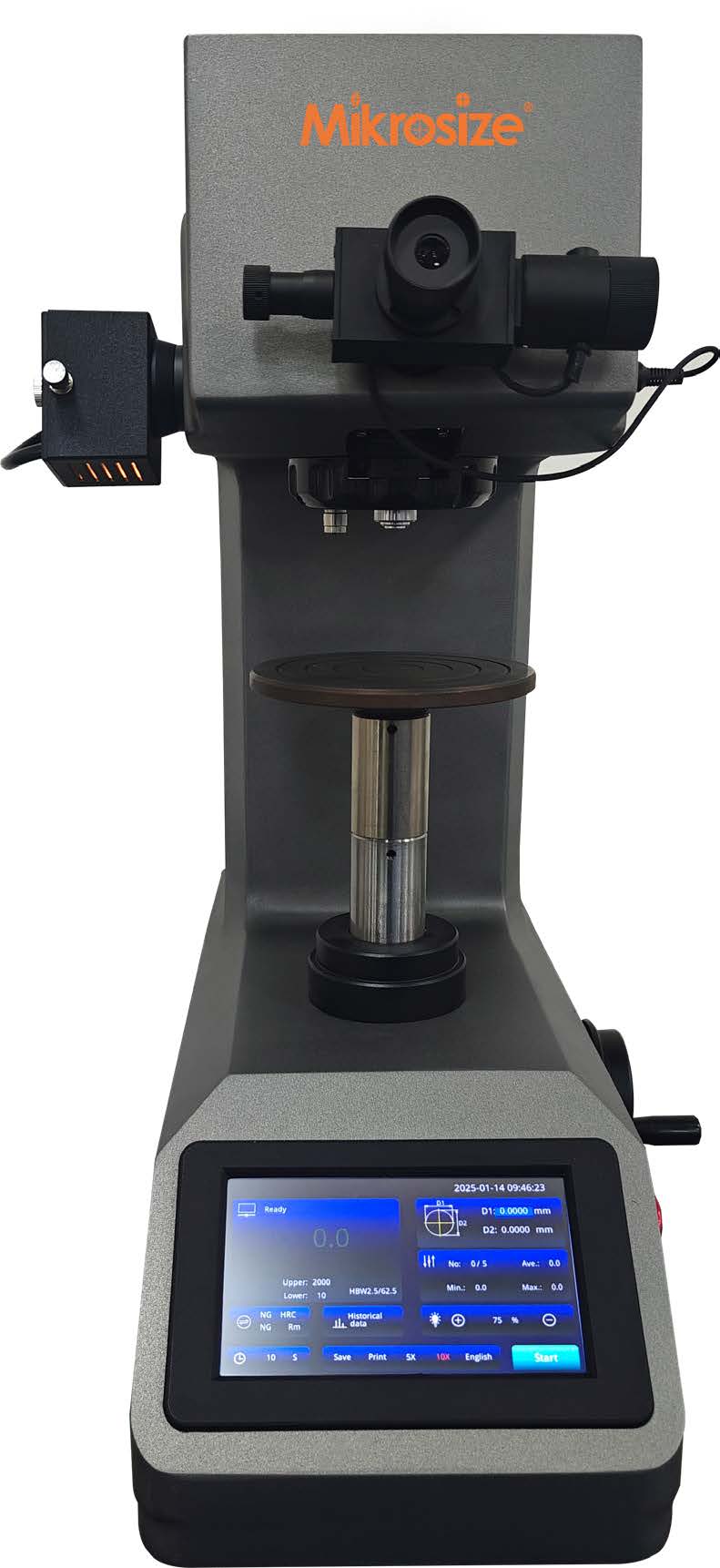 iVicky-5T-10T-30T-50T Touch Screen Digital Automatic Turret Vickers Hardness Tester