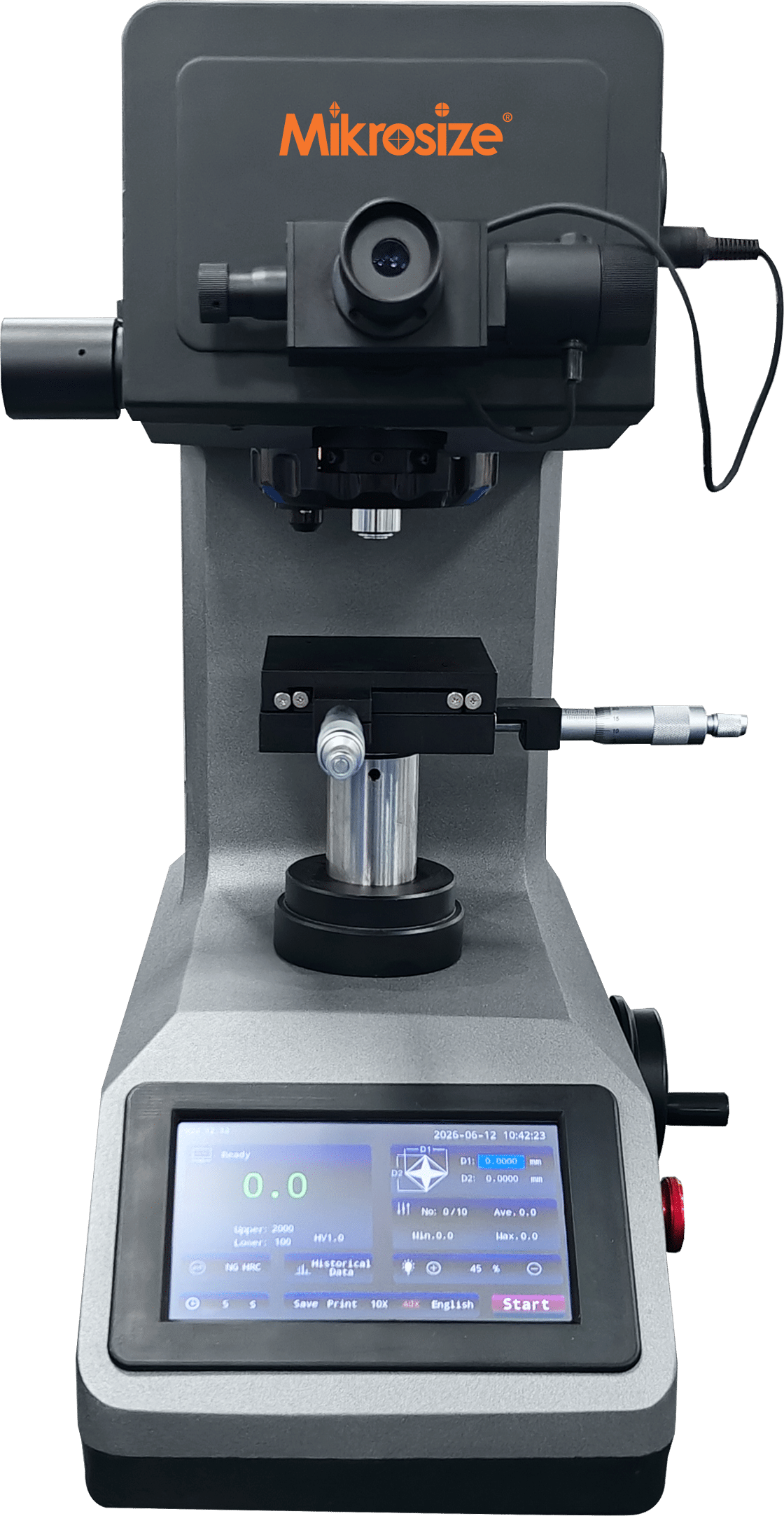 iVicker-1000T Touch Screen Digital Automatic Turret Micro Vickers Hardness Tester