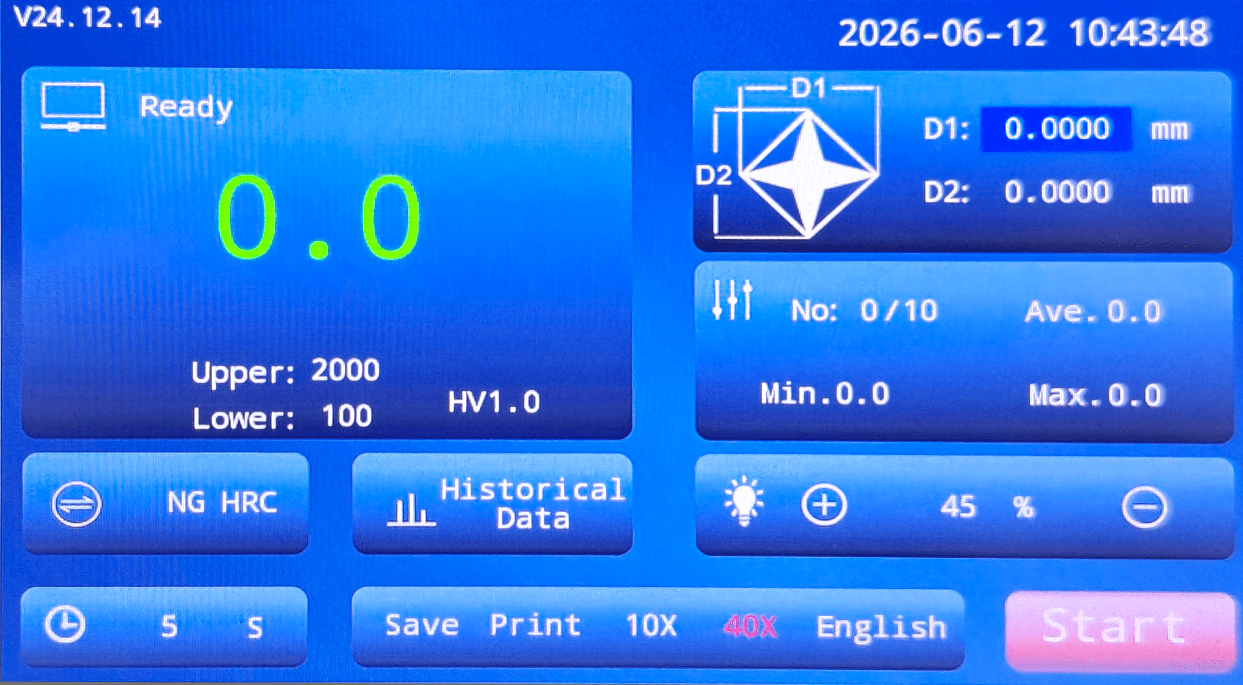 Ivicker 1000t touch screen digital automatic turret micro vickers hardness tester（6） scaled