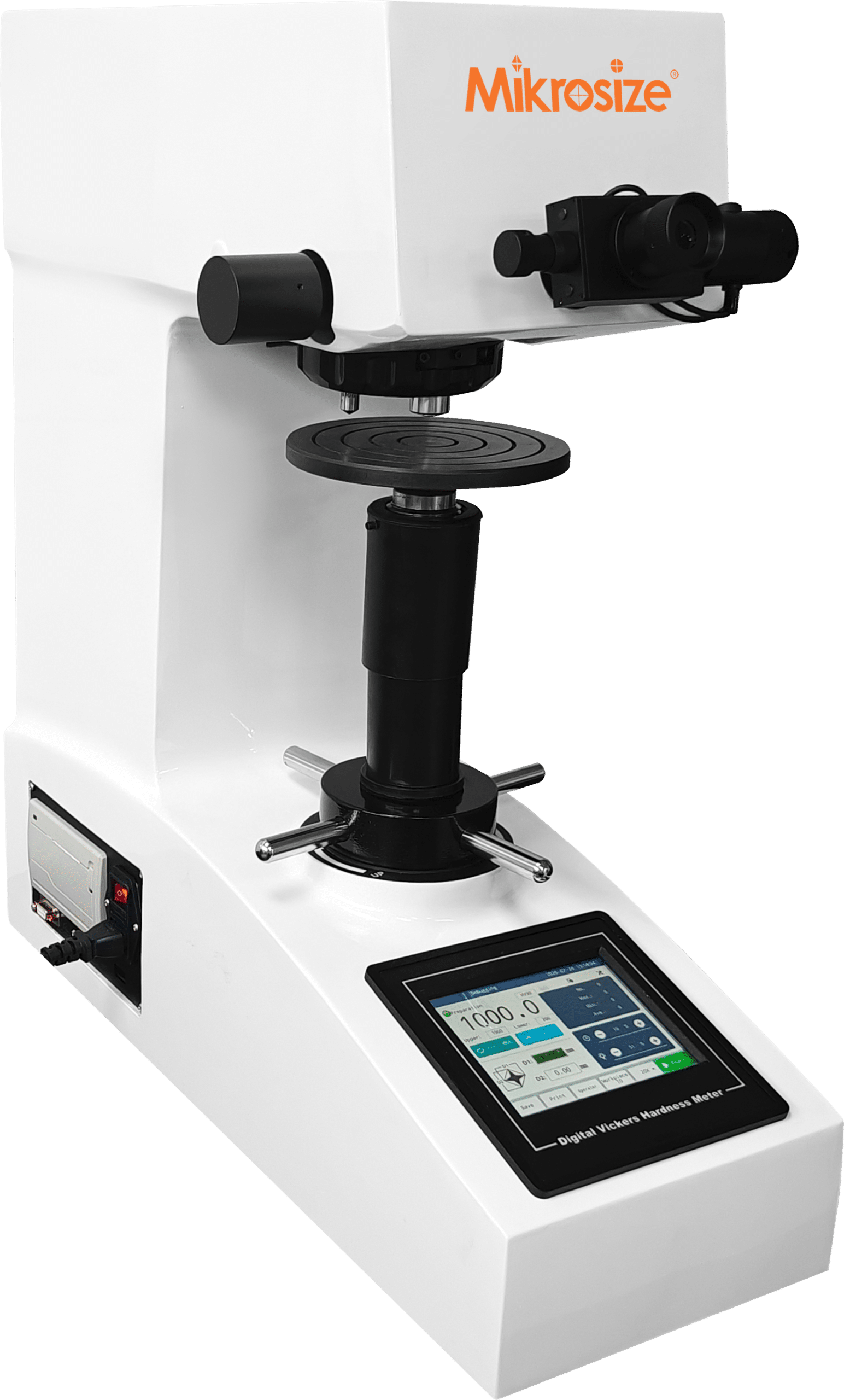Ivicker 5t 10t 30t 50t digital automatic turret vickers hardness tester（2） scaled