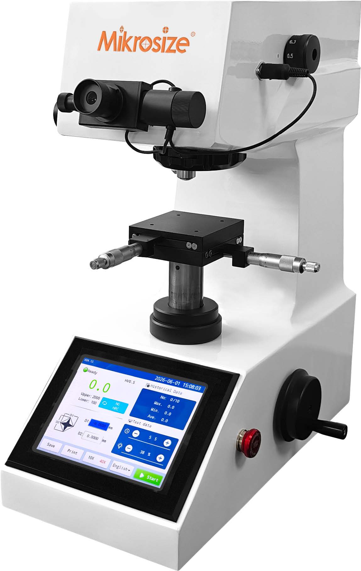 Ivicky 1000 digital automatic turret micro hardness tester（3）