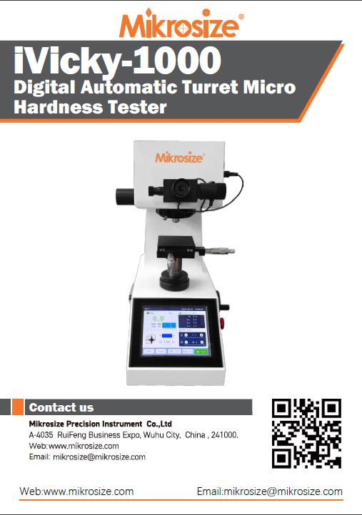iVicky-1000 Digital Automatic Turret Micro Hardness Tester
