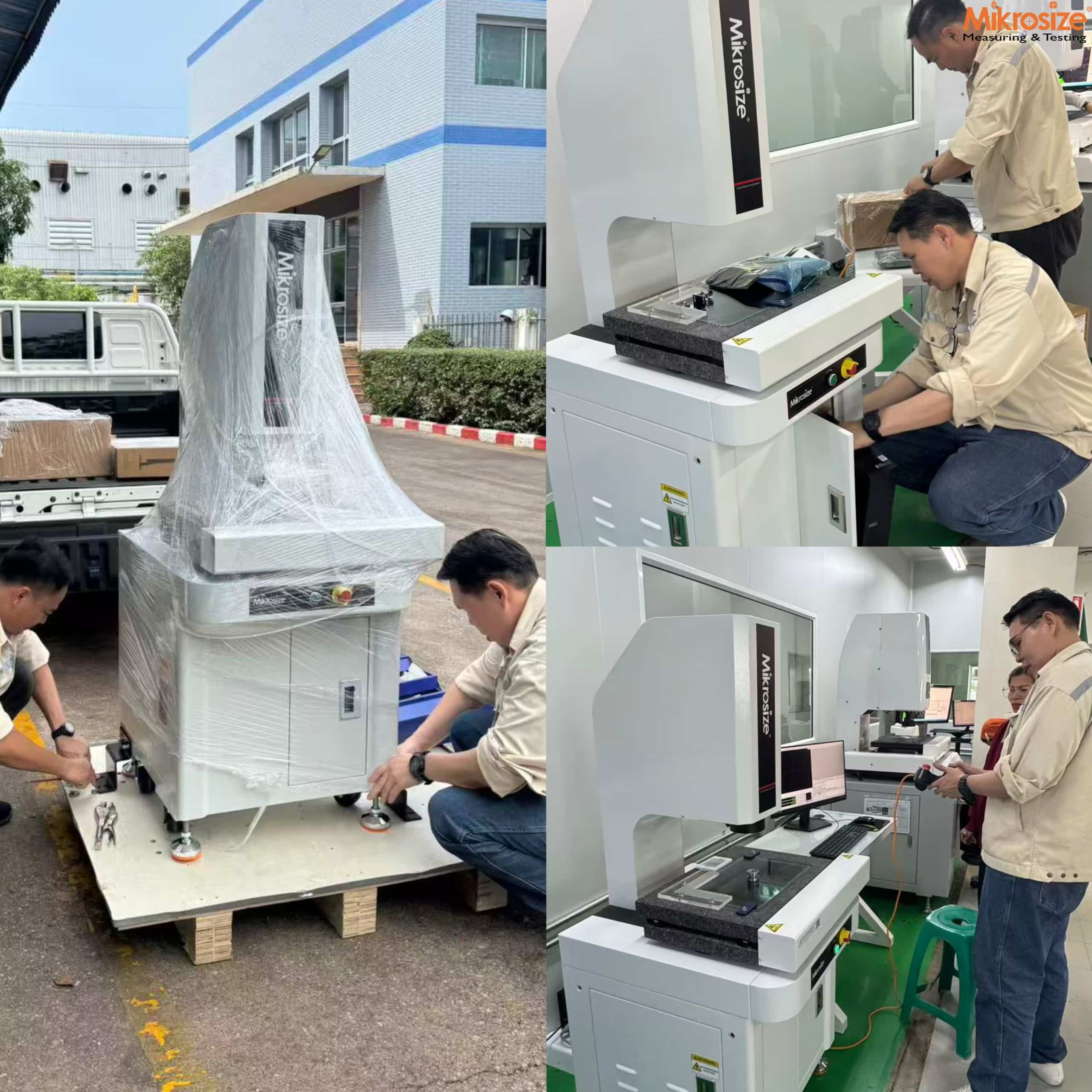 Mikrosize VMU-Series CNC Video Measuring System Successfully Delivered to Thailand Client