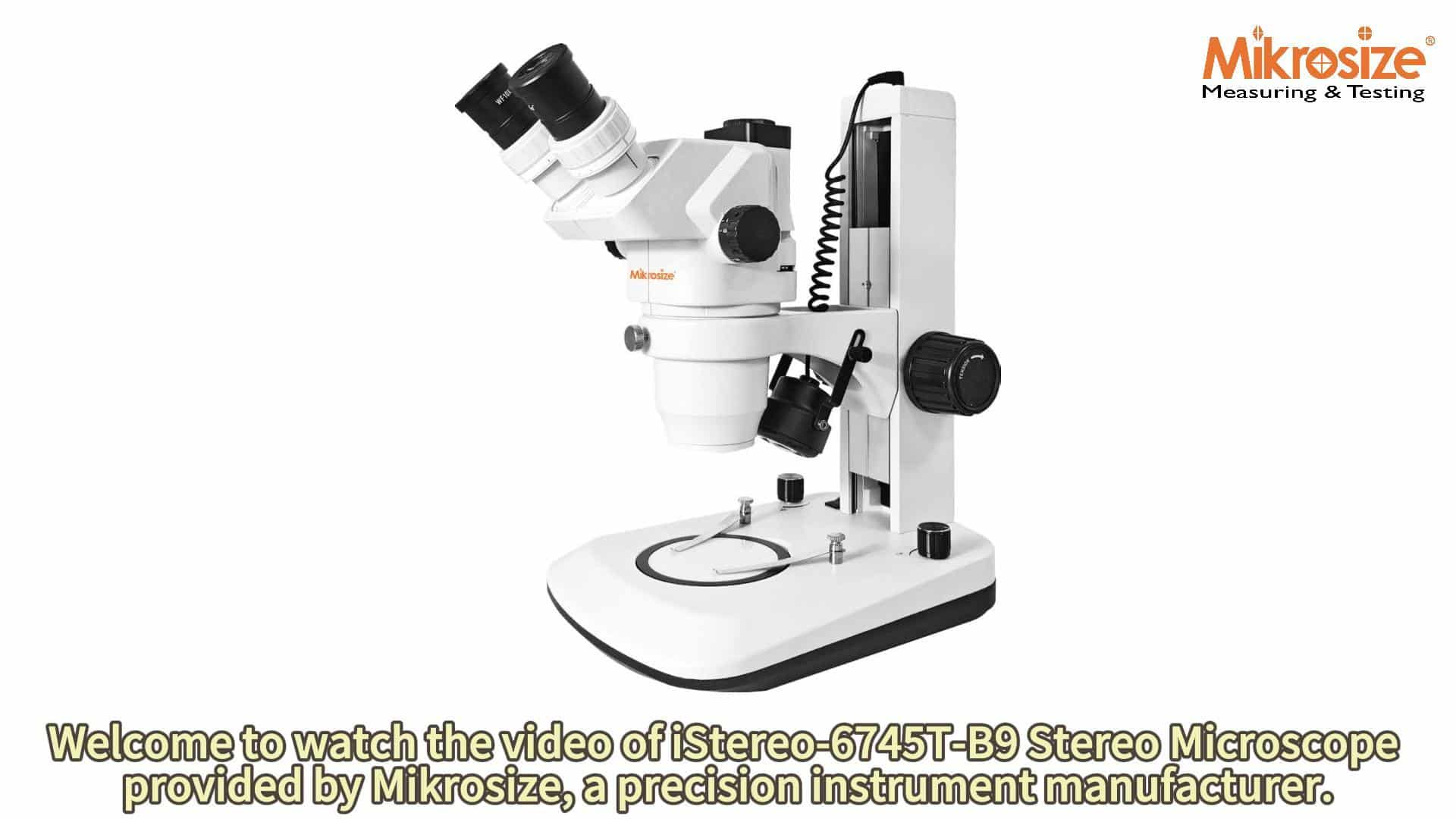 iStereo-6745T-B9 Stereo Microscope