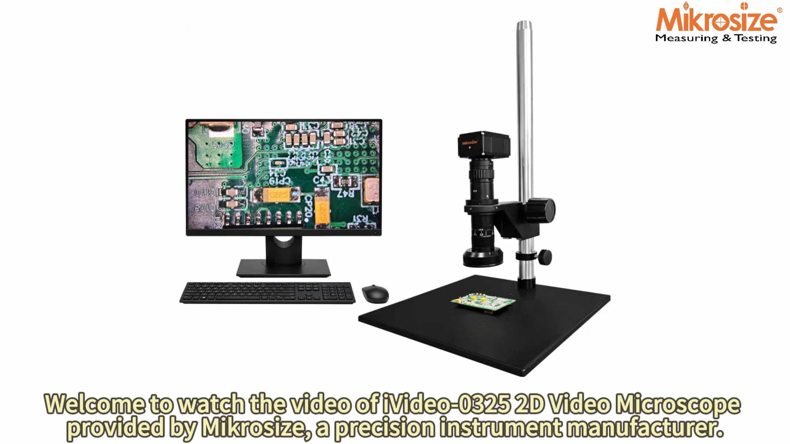 iVideo-0325 2D Video Microscope