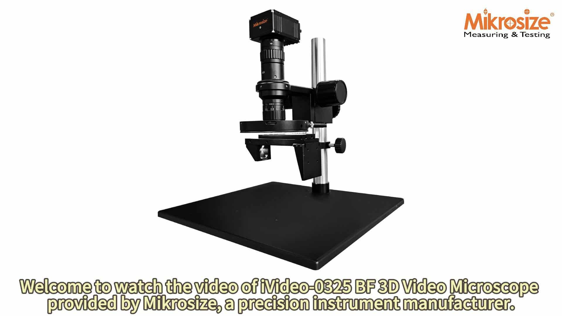 iVideo-0325 BF 3D Video Microscope