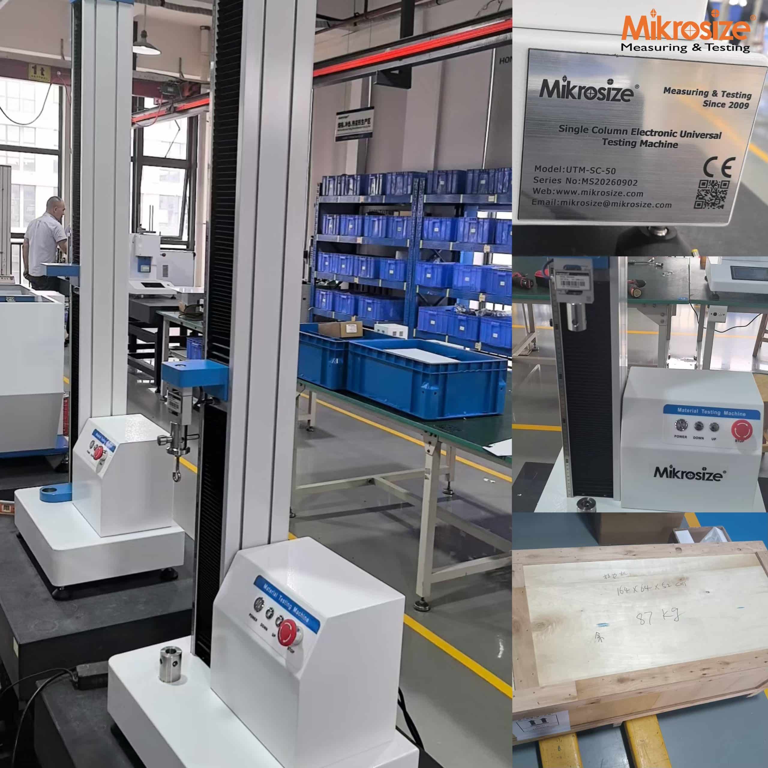 Expand the European market again! Our company’s new type of multi-functional tensile testing machine has today taken off by air and is heading to Poland.