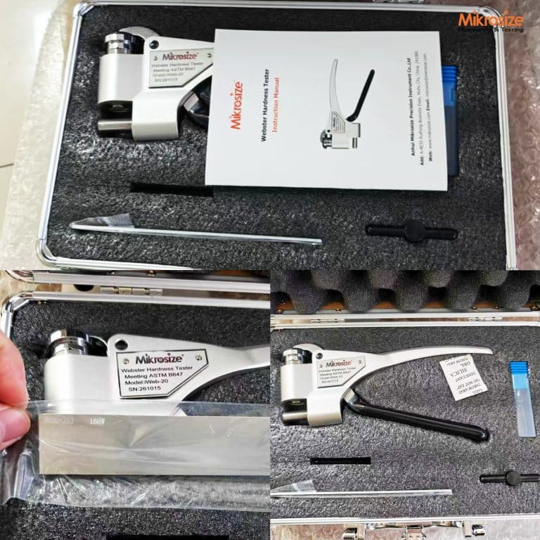 A domestic agent sourced a portable hardness tester for a foreign client: lightweight, non-destructive, 0–20 HW range, 0.5 HW accuracy. 1 国内采购商采购