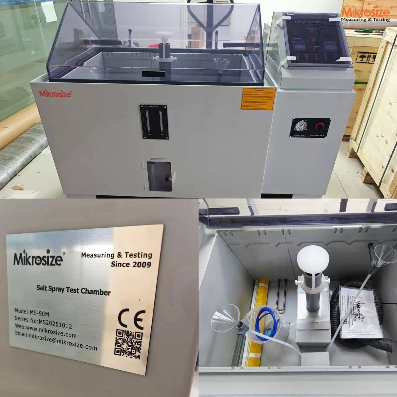 The Thai distributor has once again chosen us in a short period, placing an additional order for a salt spray tester, demonstrating their recognition of our products and services through this repeat purchase.